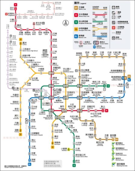 【超簡単!図解】台北捷運(MRT)の時刻表の調べ方 | Tシャツ好きの気ままにトリップ